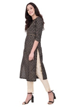 Load image into Gallery viewer, RUH_Black Jacket Kurta