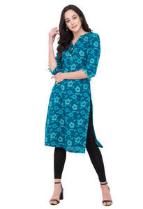 RUH_Ferozi Printed Cotton Kurta