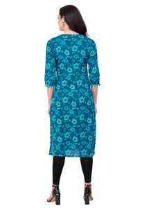 RUH_Ferozi Printed Cotton Kurta